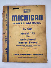 Manual de piezas de pala de tractor articulada Clark Equipment Michigan 175 segunda mano  Embacar hacia Argentina