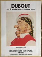 Affiche exposition dubout d'occasion  Saint-Gély-du-Fesc