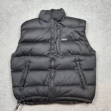 Vintage Campmor Vest Adult Large Black Puffer Goose Down Waterfowl Feathers for sale  Shipping to South Africa