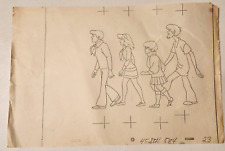 1969 Original Scooby-Doo Where are you? Hanna-Barbera Production Drawings Set 6 for sale  Shipping to South Africa