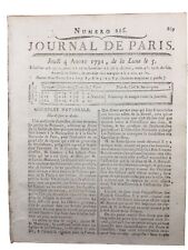 Brie Comte Robert et Robespierre 1791 Latour-Maubourg Emmery Metz Menou Ramel, occasion d'occasion  Tuchan