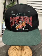 Sombrero Gorra Sonics 1994 The Game Brand de Colección Años 90 Seattle Supersonics segunda mano  Embacar hacia Mexico