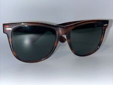Óculos de Sol Vintage Ray-Ban Wayfarer 2 B&L Tortious Bausch Lomb Grande 54mm BL II comprar usado  Enviando para Brazil