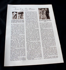 1953 print article for sale  RICHMOND