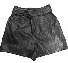 Faux leather shorts for sale  MERTHYR TYDFIL