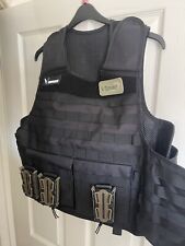 Airsoft vest black for sale  WESTON-SUPER-MARE