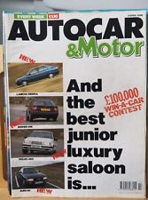Autocar motor magazine for sale  YEOVIL