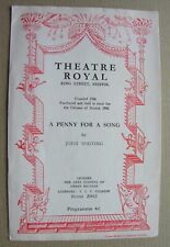 1952 penny song for sale  HYTHE