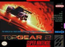 Top Gear 2 Super Nintendo cartucho cosmético defeituoso comprar usado  Enviando para Brazil