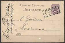 1885 ganzsachen postkarte gebraucht kaufen  Leipzig