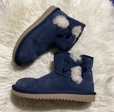 Botas de inverno femininas Koolaburra by UGG Victoria mini tamanho 6 em azul insígnia comprar usado  Enviando para Brazil