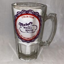 Caneca de cerveja de vidro grande Mabel’s Whore House comprar usado  Enviando para Brazil