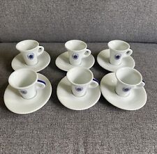 Ancap 2.5oz (6) Espresso Coffee Cup & (6) Saucer- 12 pc made in Italy 2016 for sale  Shipping to South Africa