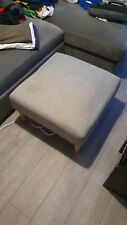Gray ottoman for sale  HORNCHURCH