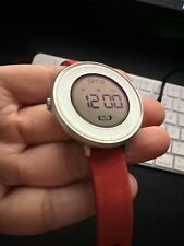 Smartwatch Pebble Time redondo pulseira 14mm - Prata/vermelho (PARA PEÇAS/REPARO) comprar usado  Enviando para Brazil