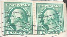 2 selos dos EUA verde Washington, selo raro, cancelado, carimbo postal Bristol TN 1920 comprar usado  Enviando para Brazil