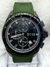 Relógio de pulso masculino HUGO BOSS cronógrafo data indicador moldura rotativa quartzo comprar usado  Enviando para Brazil