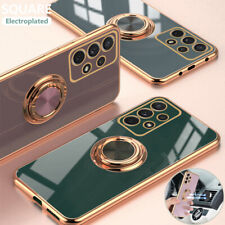 Case for Samsung S22 S21 Ultra S20 FE A53 A52 A72 A12 Magnetic Ring Holder Cover myynnissä  Leverans till Finland