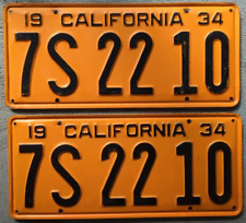 plates 1934 license for sale  Tacoma