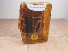 Reproductor de cinta estéreo Clear Tech See-Thru Walkman funciona marrón probado segunda mano  Embacar hacia Argentina