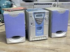 Prateleira cassete vintage LXC-107 Aiwa micro compacta CD/AM/FM estéreo leitura funcional comprar usado  Enviando para Brazil