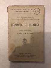 Sommario botanica dott.eugenio usato  Torino
