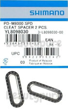 Shimano PD-M8000 SPD Road Bicycle Cleat Spacer Set x2pcs New for sale  Hillsboro