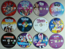 12 Wii Spiele USK 0 - Karaoke, 5 x Just Dance, We Sing, Lets dance, Disney u. a. comprar usado  Enviando para Brazil
