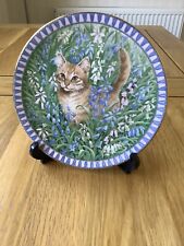 lesley ivory cat plates for sale  SUTTON COLDFIELD