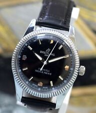 Vintage breitling black for sale  Shipping to Ireland