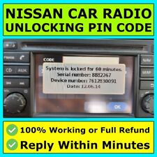 Nissan radio code for sale  Shipping to Ireland