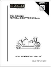 Carro de golf E-Z-GO gasolina TXT VALOR 653 2010 - 2016 segunda mano  Embacar hacia Argentina