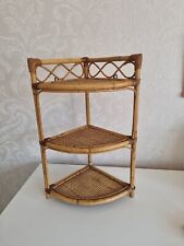 Vintage bamboo tier for sale  Shipping to Ireland