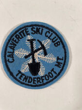 Used, Vintage Calaverite Ski Club Felt Patch Tenderfoot Mt. for sale  Shipping to South Africa