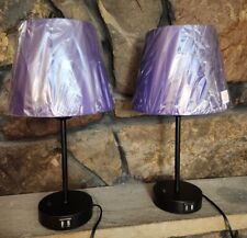 2 desk bedside lamps for sale  Mcalester