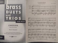 Canzona brass trio for sale  Knoxville