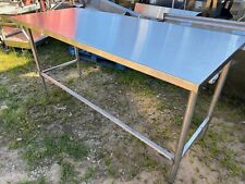 stainless topped tables for sale  Monticello