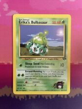 Tarjetas de Pokémon Erika's Bulbasaur Gym Challenge poco comunes 39/132 casi como nuevas segunda mano  Embacar hacia Argentina
