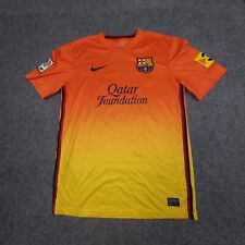 Camiseta FC Barcelona Hombre PEQUEÑA Naranja Fútbol Nike 2012-13 Visitante Kit Talla S segunda mano  Embacar hacia Argentina