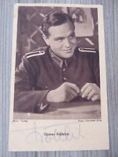 Gustav fröhlich autograph for sale  Shipping to Ireland