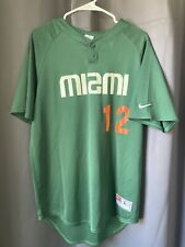 Camiseta deportiva de béisbol University of Miami Hurricanes beisbol XL Nike vintage segunda mano  Embacar hacia Argentina