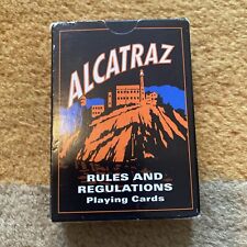 Alcatraz playing cards for sale  HASTINGS