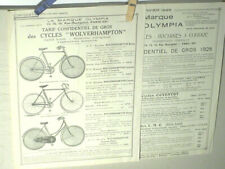 Rare prospectus cycles d'occasion  Clermont-Ferrand-