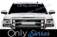 Sierras windshield banner for sale  Long Beach