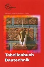 Tabellenbuch bautechnik tabell gebraucht kaufen  Berlin