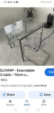 ikea glass table chairs for sale  HULL