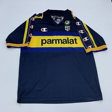 Camisa de futebol vintage 1999/2000 FC PARMA Itália fora Maglia Champion Parmalat M comprar usado  Enviando para Brazil