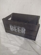 Wooden beer crate for sale  WINSFORD