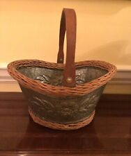 metal farmhouse basket rustic for sale  Decatur