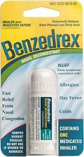 Inhalador descongestionante nasal Benzedrex (paquete de 6) segunda mano  Embacar hacia Argentina